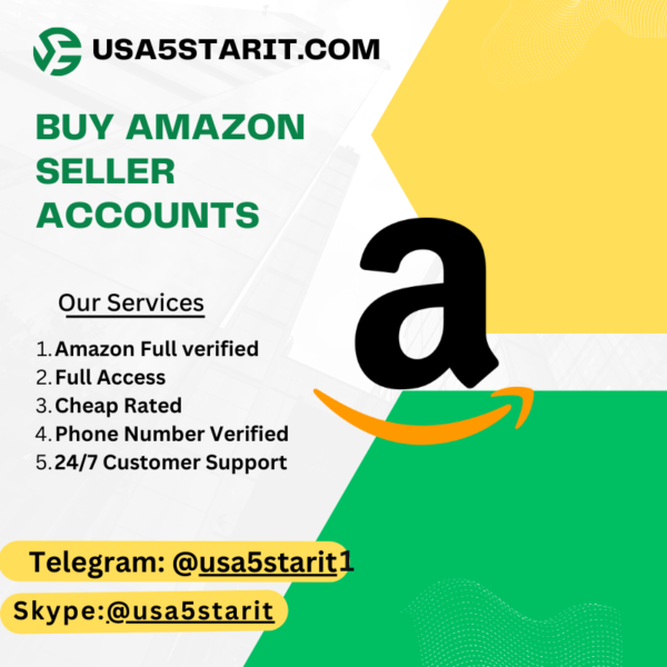 Buy Amazon Seller Accounts