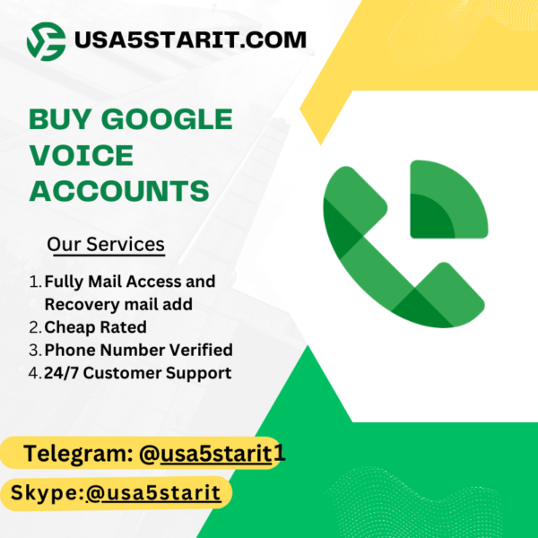 Buy Google Voice Accounts