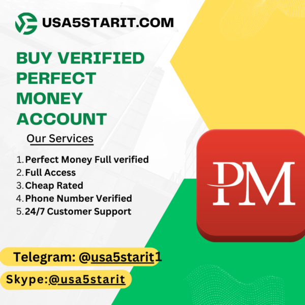 Buy Verified Perfect Money Account